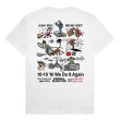画像2: PASS~PORT.  " RADIO AILENCE TEE " - WHITE (2)
