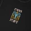 画像2: PASS~PORT.  " ROMAN CANDLE TEE " - BLACK (2)