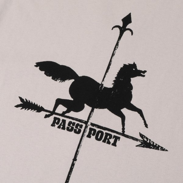 画像3: PASS~PORT.  " WEATHERVANE TEE " - STONE (3)