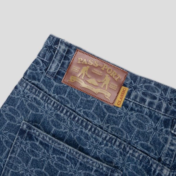 画像4: PASS~PORT.  " SOAP SPARKLE WORKERS CLUB CLASSIC JEAN " - WASHED DARK INDIGO (4)