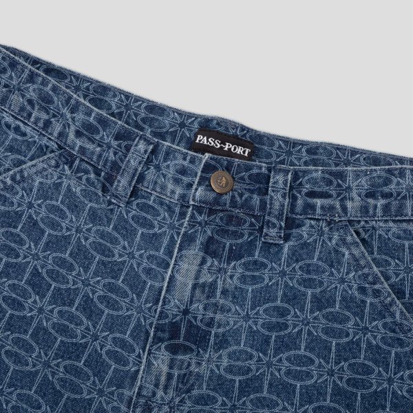 画像2: PASS~PORT.  " SOAP SPARKLE WORKERS CLUB CLASSIC JEAN " - WASHED DARK INDIGO (2)