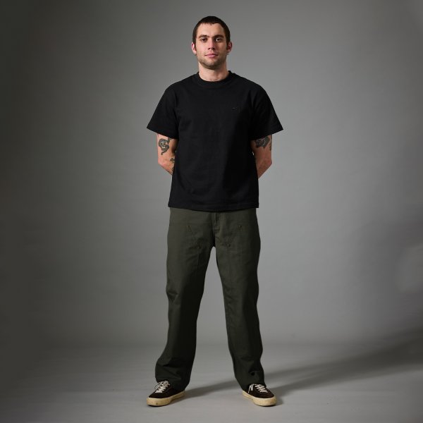 画像6: PASS~PORT.  " RiIPSTOP DOUBLE KNEE DIGGERS CLUB PANT " - DARK GREEN (6)