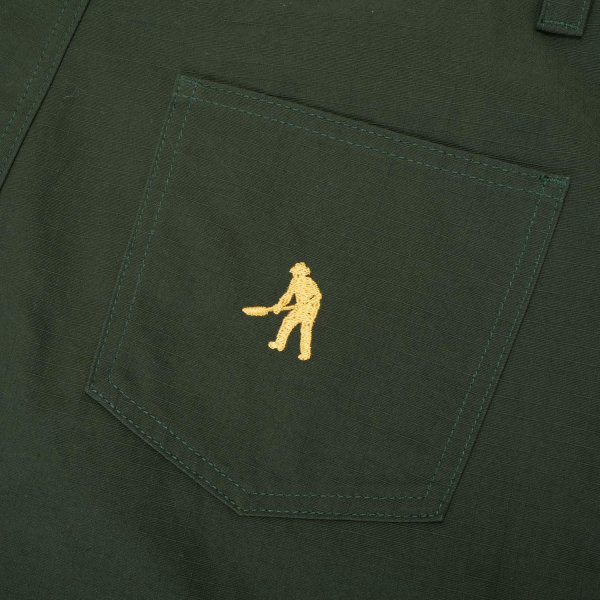 画像4: PASS~PORT.  " RiIPSTOP DOUBLE KNEE DIGGERS CLUB PANT " - DARK GREEN (4)
