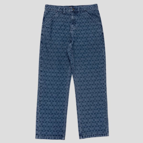 画像1: PASS~PORT.  " SOAP SPARKLE WORKERS CLUB CLASSIC JEAN " - WASHED DARK INDIGO (1)