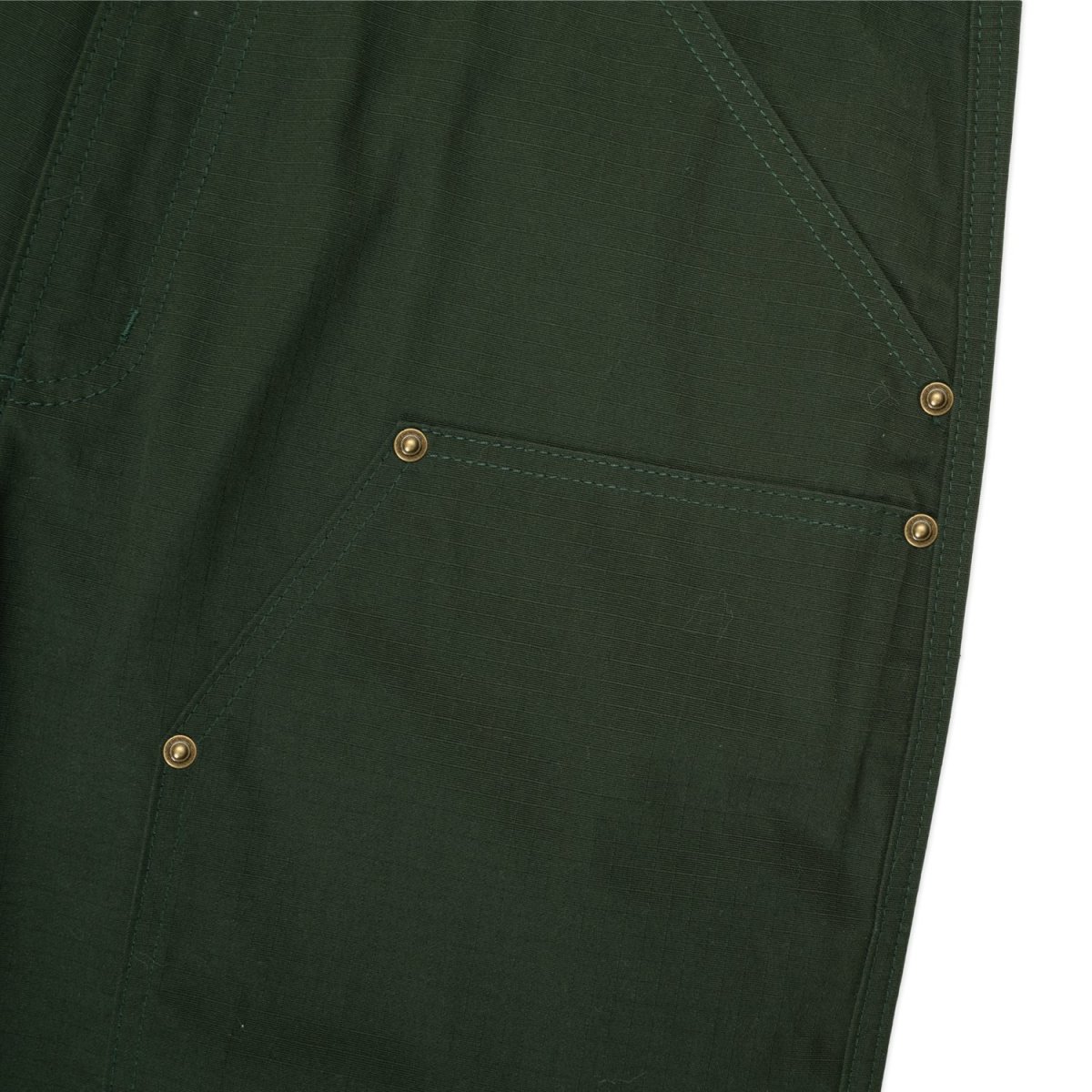 画像3: PASS~PORT.  " RiIPSTOP DOUBLE KNEE DIGGERS CLUB PANT " - DARK GREEN (3)