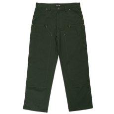 画像1: PASS~PORT.  " RiIPSTOP DOUBLE KNEE DIGGERS CLUB PANT " - DARK GREEN (1)