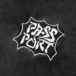 画像2: PASS~PORT.  " GLYPH TEE " - ACID BLACK (2)