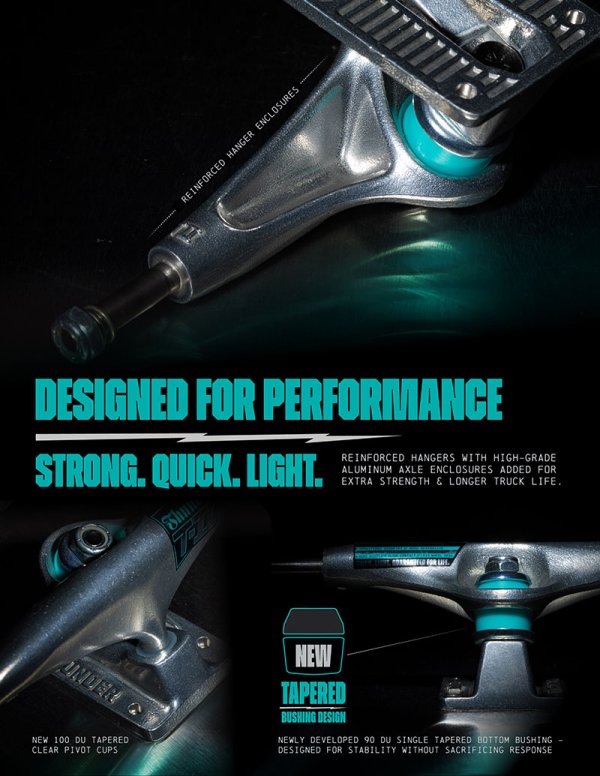 画像5: THUNDER TRUCKS " T-II " - 148 : 8.25 AXLE 54mm TALL (5)