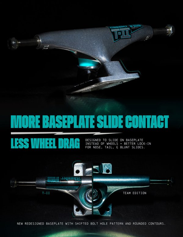 画像4: THUNDER TRUCKS " T-II " - 148 : 8.25 AXLE 54mm TALL (4)