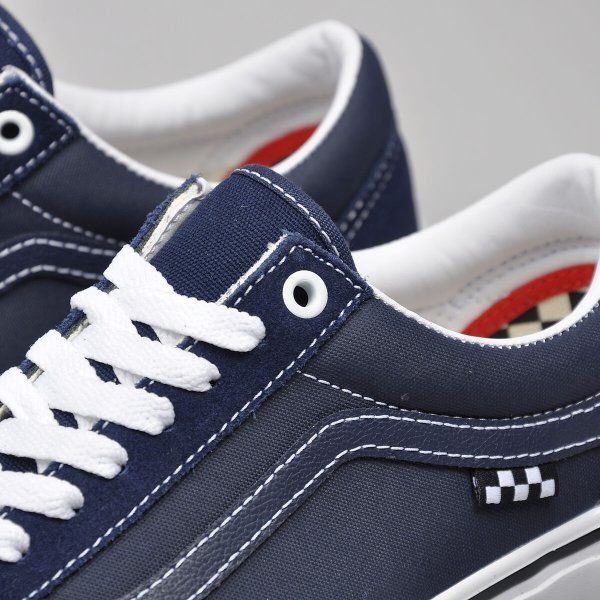 画像4: VANS " SKATE OLD SKOOL "- DRESS BLUE / WHITE［ USA企画  ］ (4)