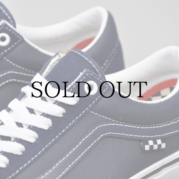 画像4: VANS " SKATE OLD SKOOL "- DRESS BLUE / WHITE［ USA企画  ］ (4)
