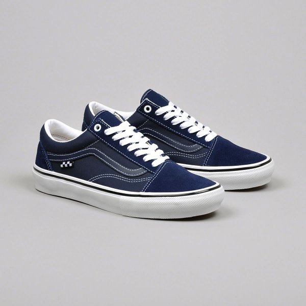 画像1: VANS " SKATE OLD SKOOL "- DRESS BLUE / WHITE［ USA企画  ］ (1)