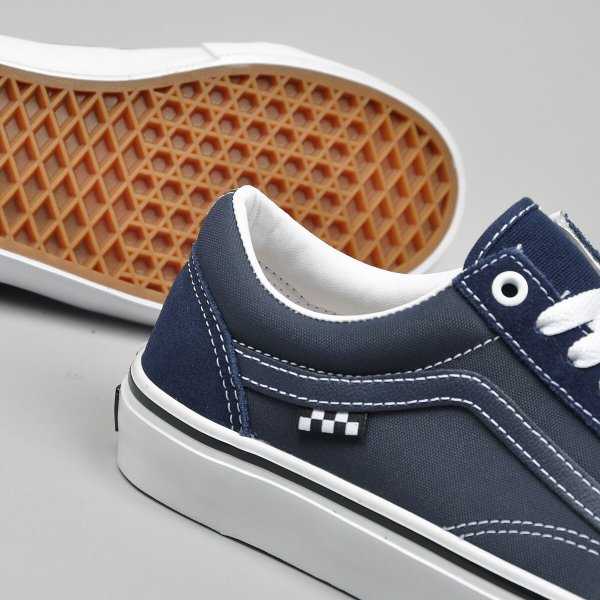 画像5: VANS " SKATE OLD SKOOL "- DRESS BLUE / WHITE［ USA企画  ］ (5)