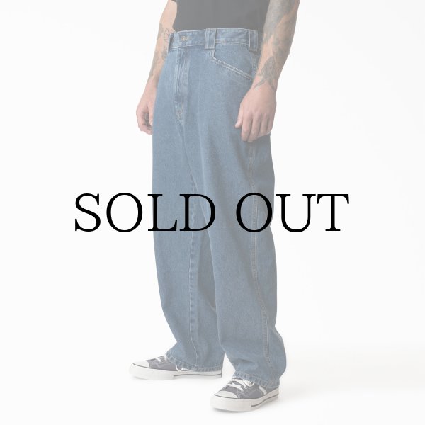 画像2: DICKIES Mike Anderson Collection " Loose Fit Jeans " - Stonewashed Indigo Blue(SNB) (2)