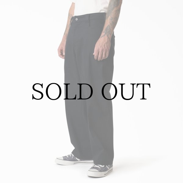 画像2: DICKIES Mike Anderson Collection " Loose Fit Flex Work Pants " - BLACK (2)
