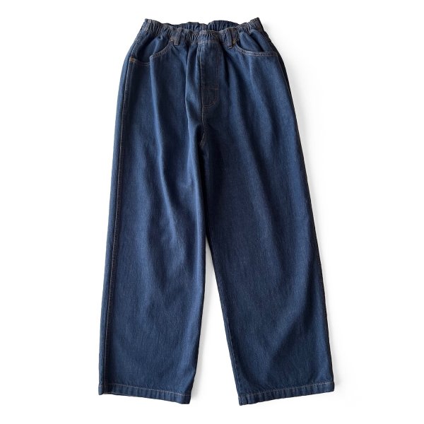 画像1: COMFORTABLE REASON " REACTIVE DYED DENIM " - BLUE (1)