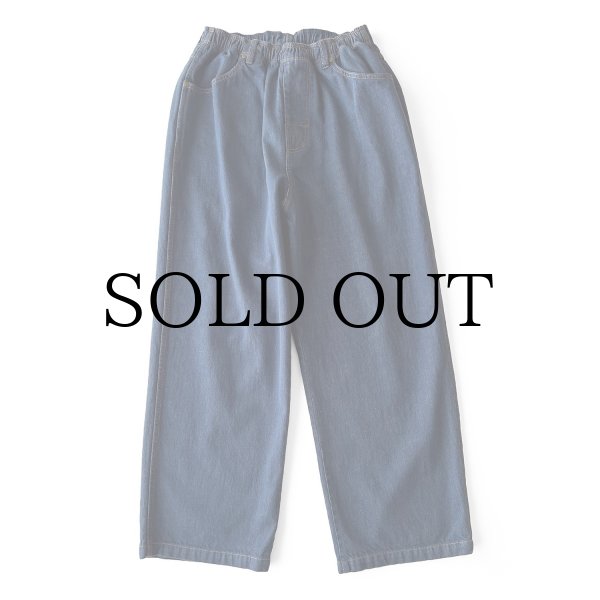 画像1: COMFORTABLE REASON " REACTIVE DYED DENIM " - BLUE (1)