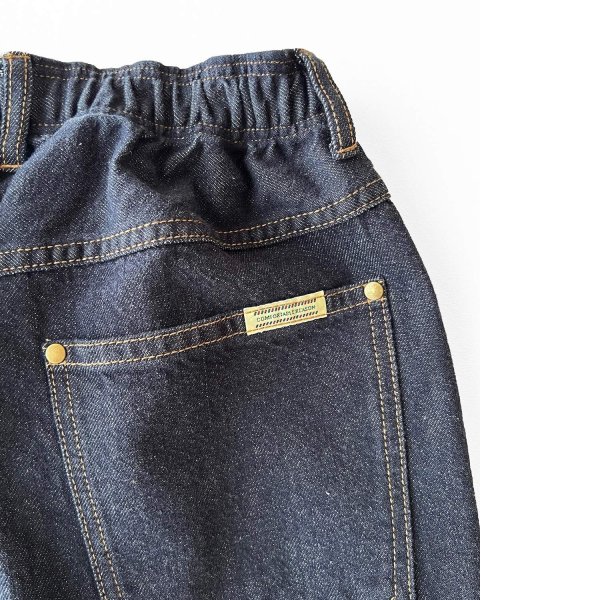 画像4: COMFORTABLE REASON " REACTIVE DYED DENIM " - BLUE (4)
