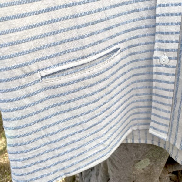 画像3: NOROLL " STRIPE S/S SHIRT " - BLUE (3)