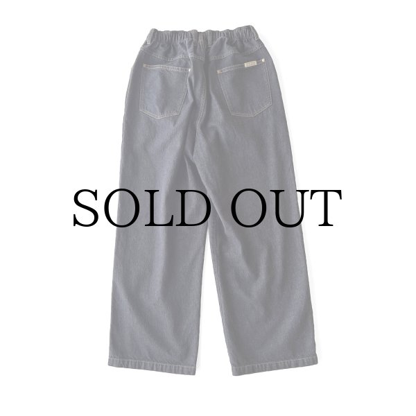 画像2: COMFORTABLE REASON " REACTIVE DYED DENIM " - INDIGO (2)