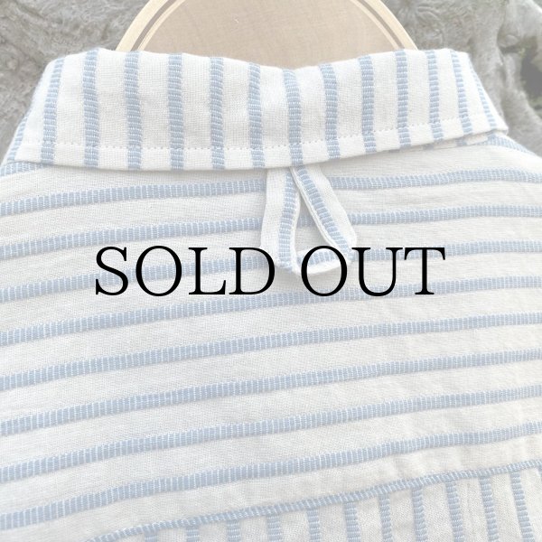 画像6: NOROLL " STRIPE S/S SHIRT " - BLUE (6)