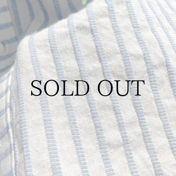 画像7: NOROLL " STRIPE S/S SHIRT " - BLUE (7)