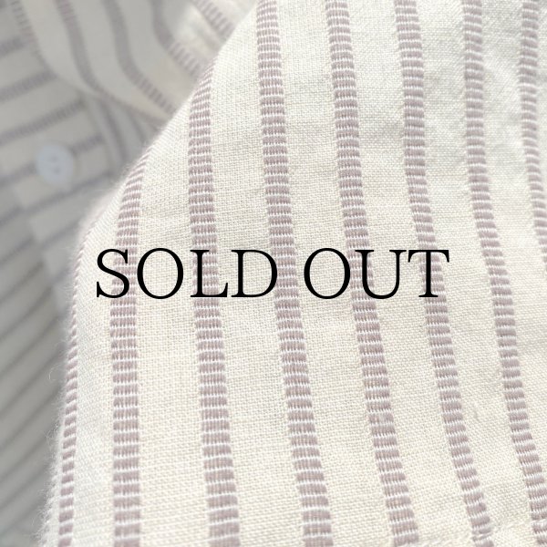 画像7: NOROLL " STRIPE S/S SHIRT " - BROWN (7)