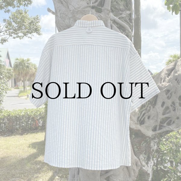 画像5: NOROLL " STRIPE S/S SHIRT " - BLUE (5)