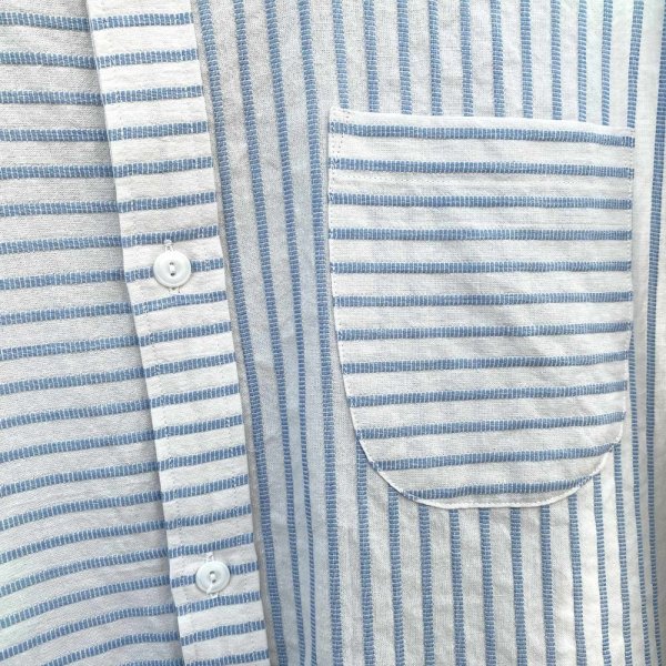 画像4: NOROLL " STRIPE S/S SHIRT " - BLUE (4)