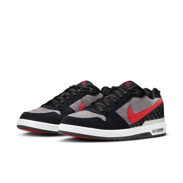 画像1: 【 抽選販売 】PAUL RODRIGUEZ ZOOM AIR LOW / Paul Rodriguez - BLACK / VARSITY RED-FLINT GREY-BLACK-MED GREY-WHITE (1)