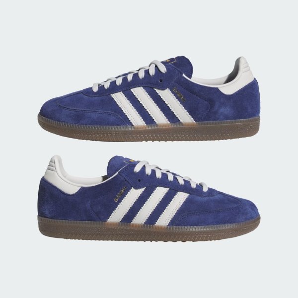 画像7: ADIDAS " ORIGINALS SAMBA ADV " - Dark Blue / Grey One / Gum (7)