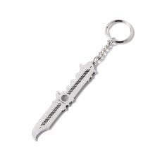 画像2: HELLRAZOR®︎ MOZYSKEY COLLECTION " DAGGER KEY " - SILVER (2)