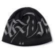 画像2: HELLRAZOR®︎ MOZYSKEY COLLECTION " LETTER BEANIE " - BLACK (2)