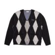 画像1: HODDLE " HDL MOHAIR DIAMOND CARDIGAN " (1)
