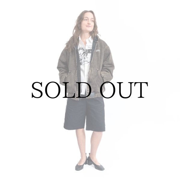 画像6: HODDLE " HDL HOODED QUILTED DENIM JACKET " - BROWN WASH (6)