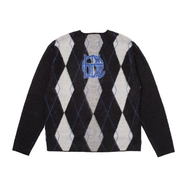 画像2: HODDLE " HDL MOHAIR DIAMOND CARDIGAN " (2)