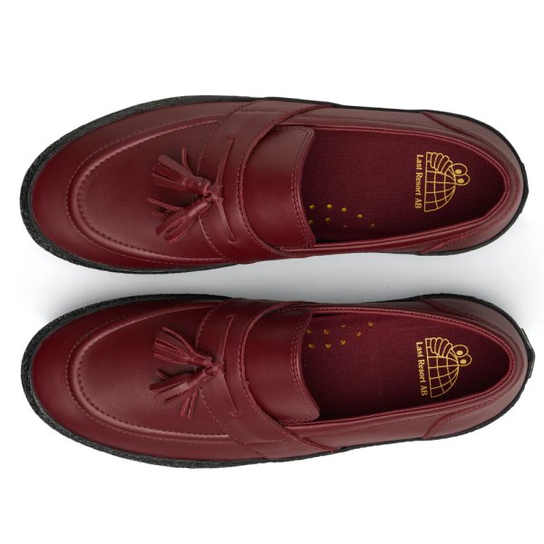 画像2: LAST RESORT AB " VM005 LOAFER  " - OXBLOOD / BLACK ( LETAHER ) (2)