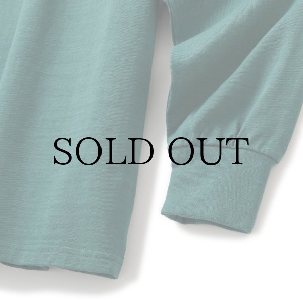 画像3: FTC " PIGMENT DYED SMALL LOGO L / S TOP " - GREEN (3)