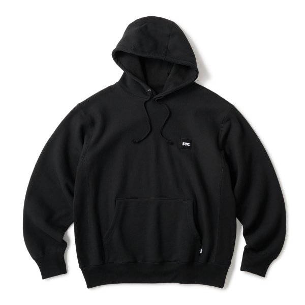 画像1: FTC " BOX LOGO PULLOVER HOODY " - BLACK (1)