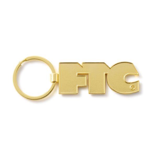 画像1: FTC " METAL KEYCHAIN " - GOLD (1)