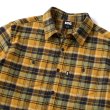 画像2: FTC " HEAVY PLAID NEL SHIRT " - YELLOW (2)