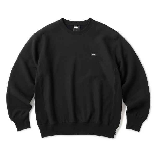 画像1: FTC " SMALL BOX LOGO CREW NECK " - BLACK (1)
