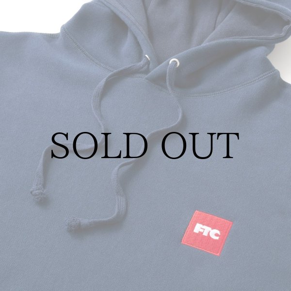 画像2: FTC " BOX LOGO PULLOVER HOODY " - NAVY (2)