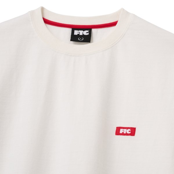 画像2: FTC " PIGMENT DYED SMALL LOGO L / S TOP " - WHITE (2)