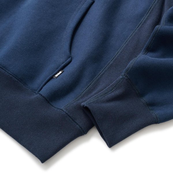 画像3: FTC " BOX LOGO PULLOVER HOODY " - NAVY (3)