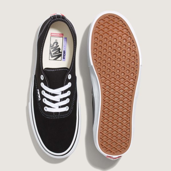 画像2: VANS " SKATE AUTHENTIC SHOE "- BLACK / WHITE［ USA企画  ］ (2)