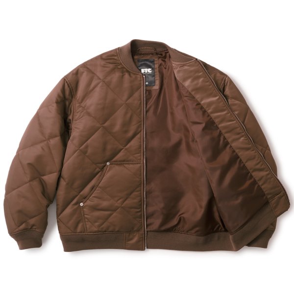 画像2: FTC " QUILTED WORK JACKET " - BROWN (2)