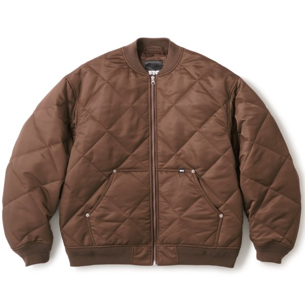 画像1: FTC " QUILTED WORK JACKET " - BROWN (1)