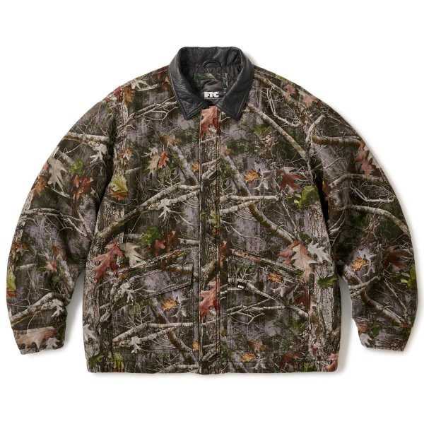 画像1: FTC " WASHED CANVAS FIELD JACKET " - CAMO (1)