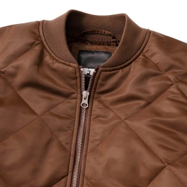 画像3: FTC " QUILTED WORK JACKET " - BROWN (3)